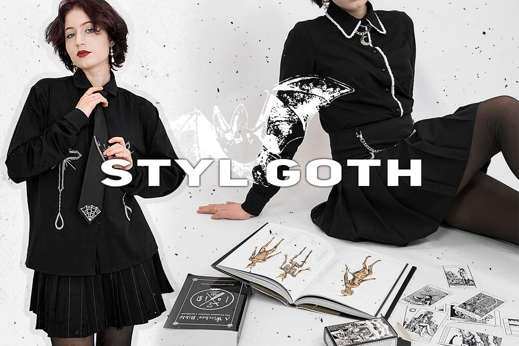 Styl gotycki — inspiracje na goth outfits