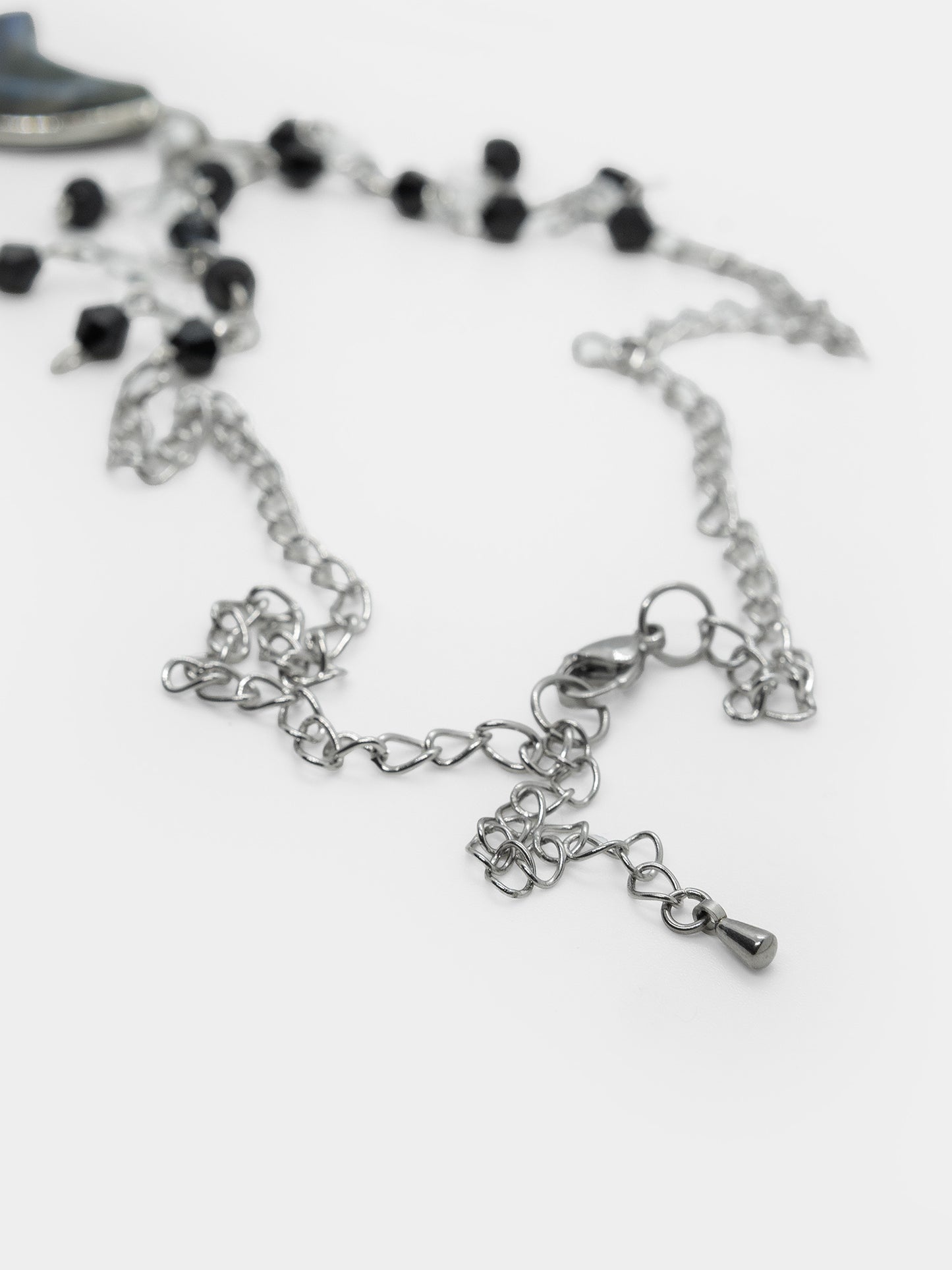 Naszyjnik z księżycem z labradorytu Empress