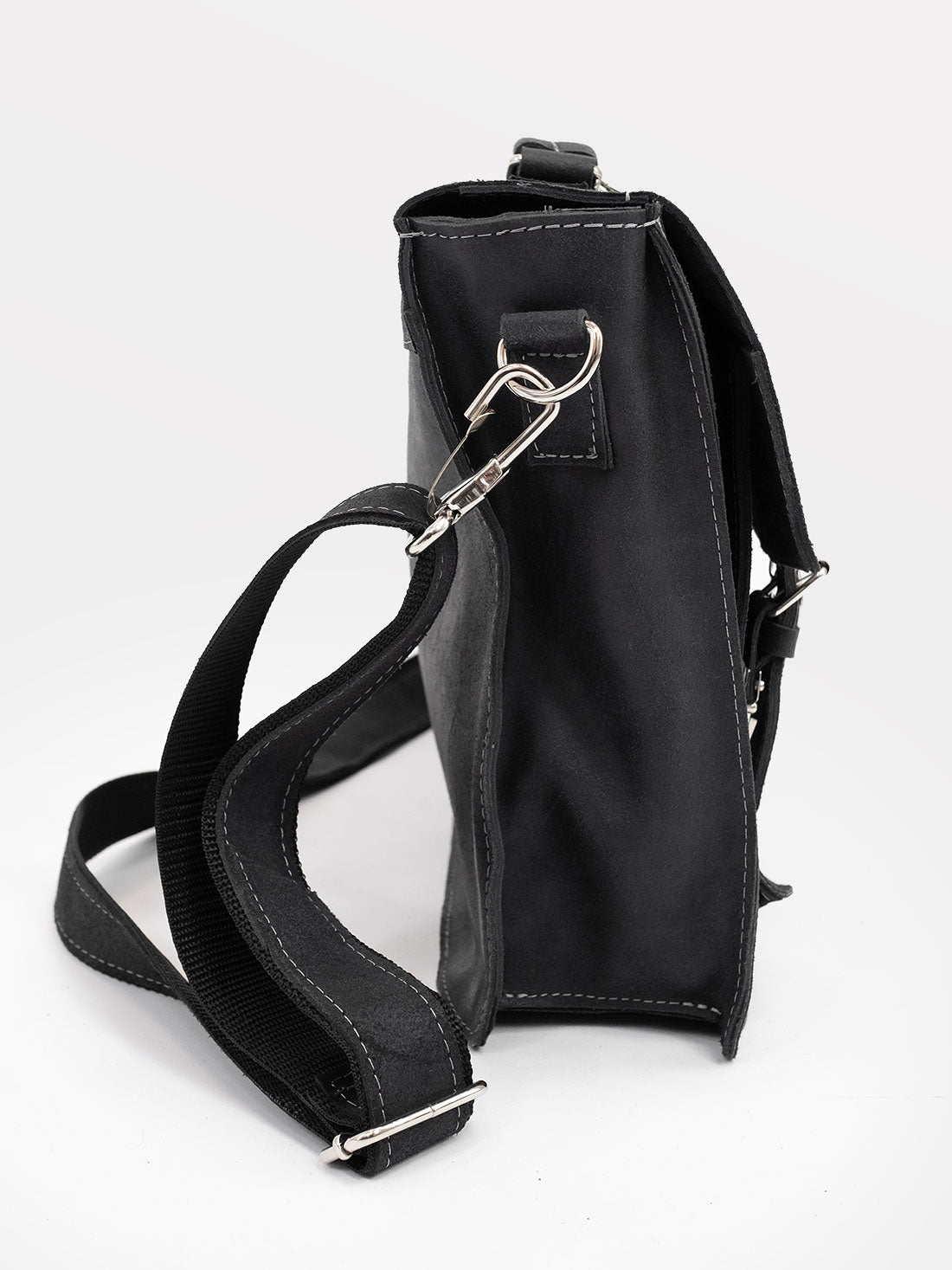 Dungeon Crossbody Leather Messenger Bag