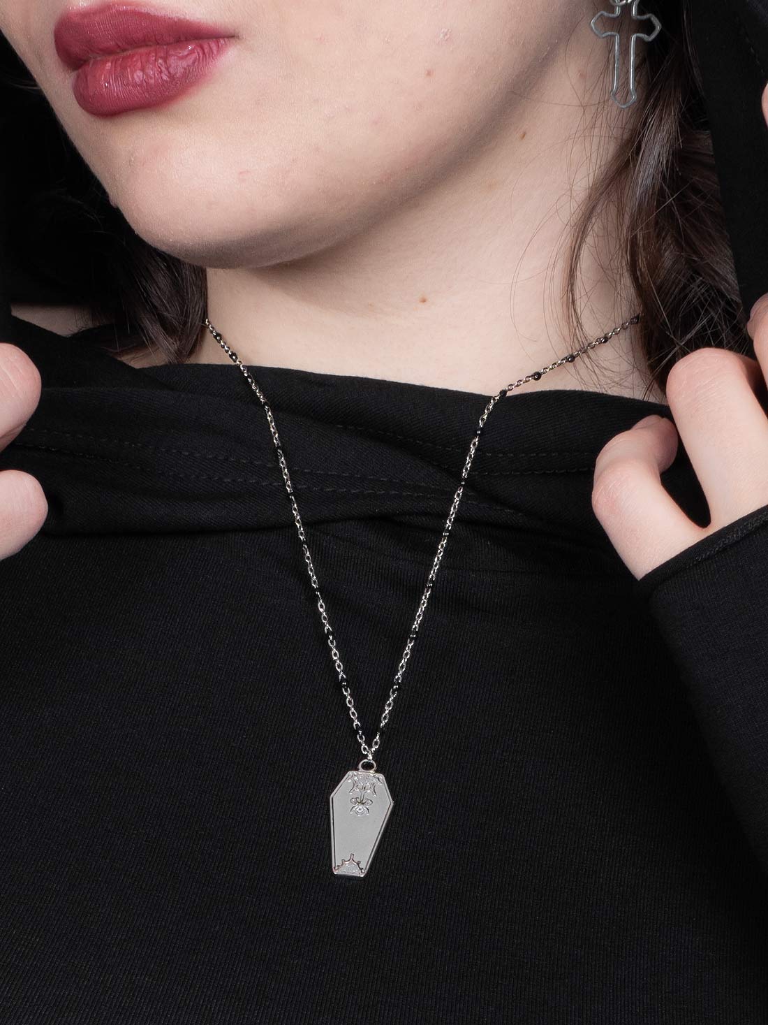 Mortify Coffin Necklace