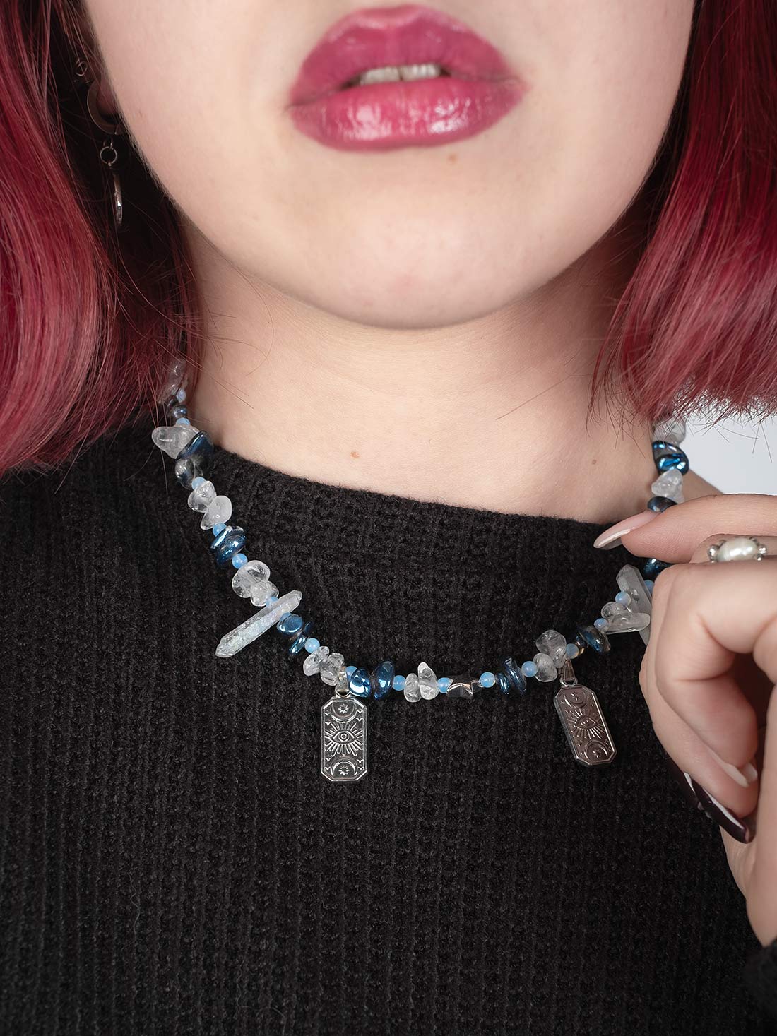 Choker z kamieni naturalnych Retrograde