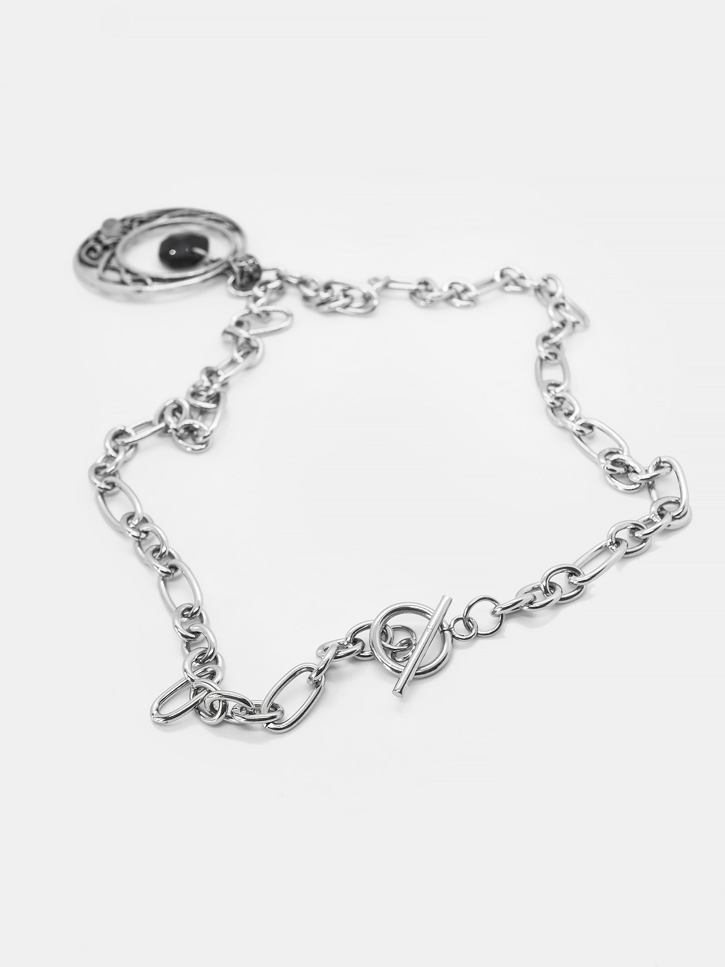 Naszyjnik z obsydianem Astoria