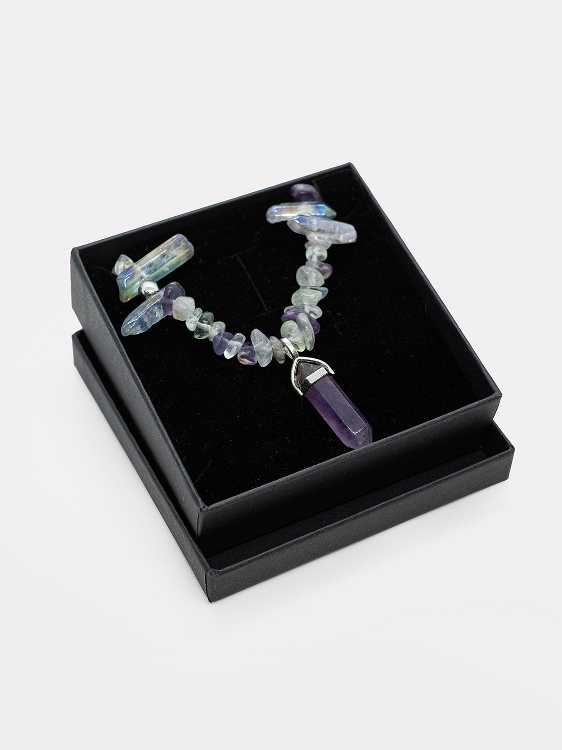 Choker z kamieni naturalnych Nightbloom