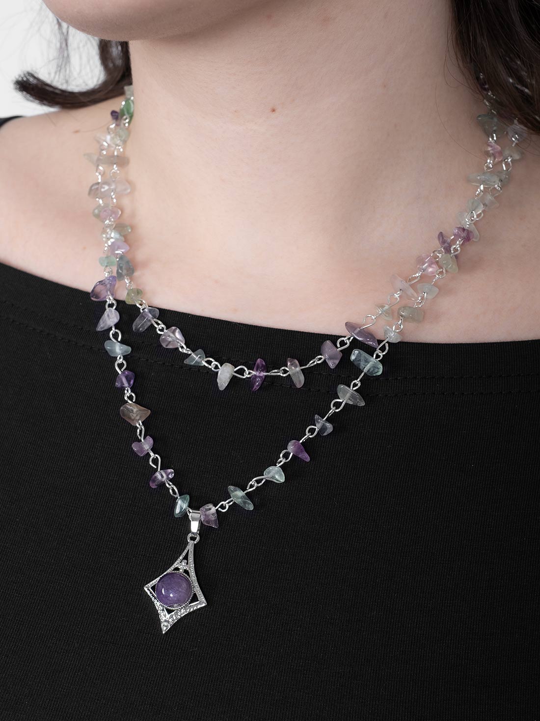 Lyonesse Gemstone Double Necklace
