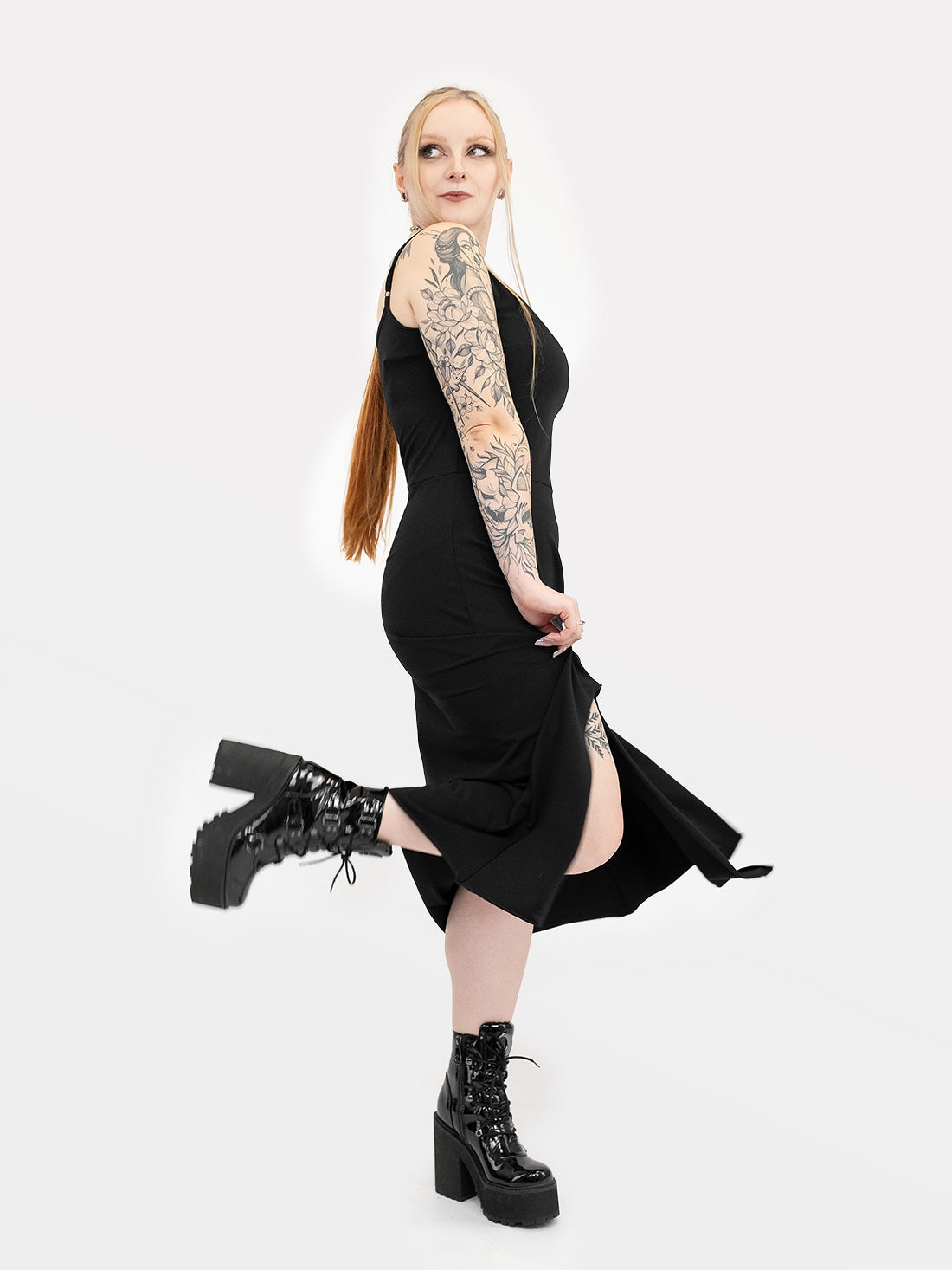 Anathema Cutout Strap Dress
