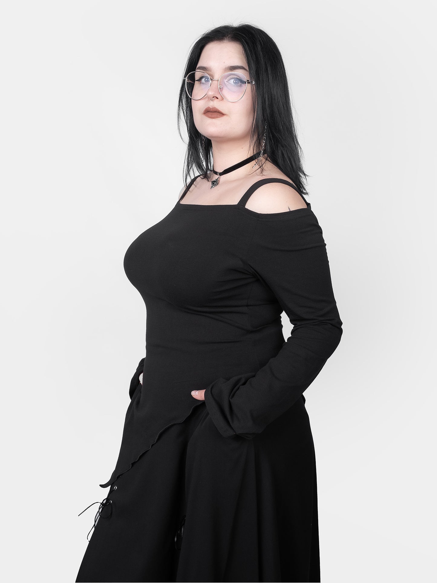 Asymetryczna bluzka Avril