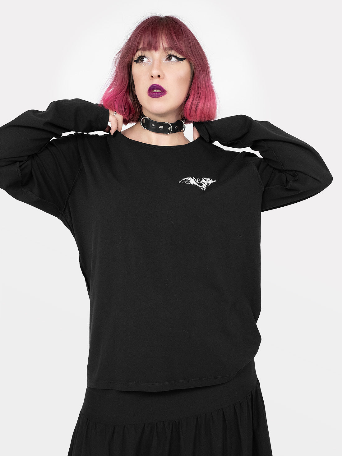 Longsleeve z nietoperzem Nocturne