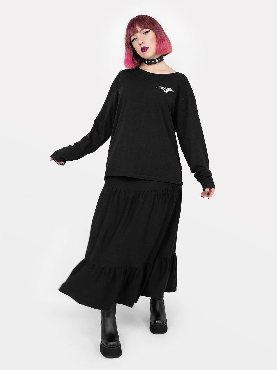 Longsleeve z nietoperzem Nocturne