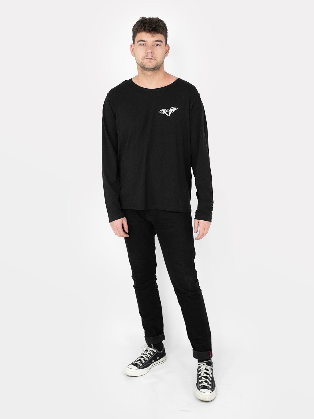 Longsleeve z nietoperzem Nocturne