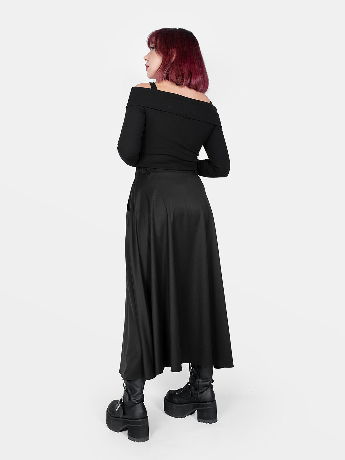 Spódnica maxi na guziki Beatrice