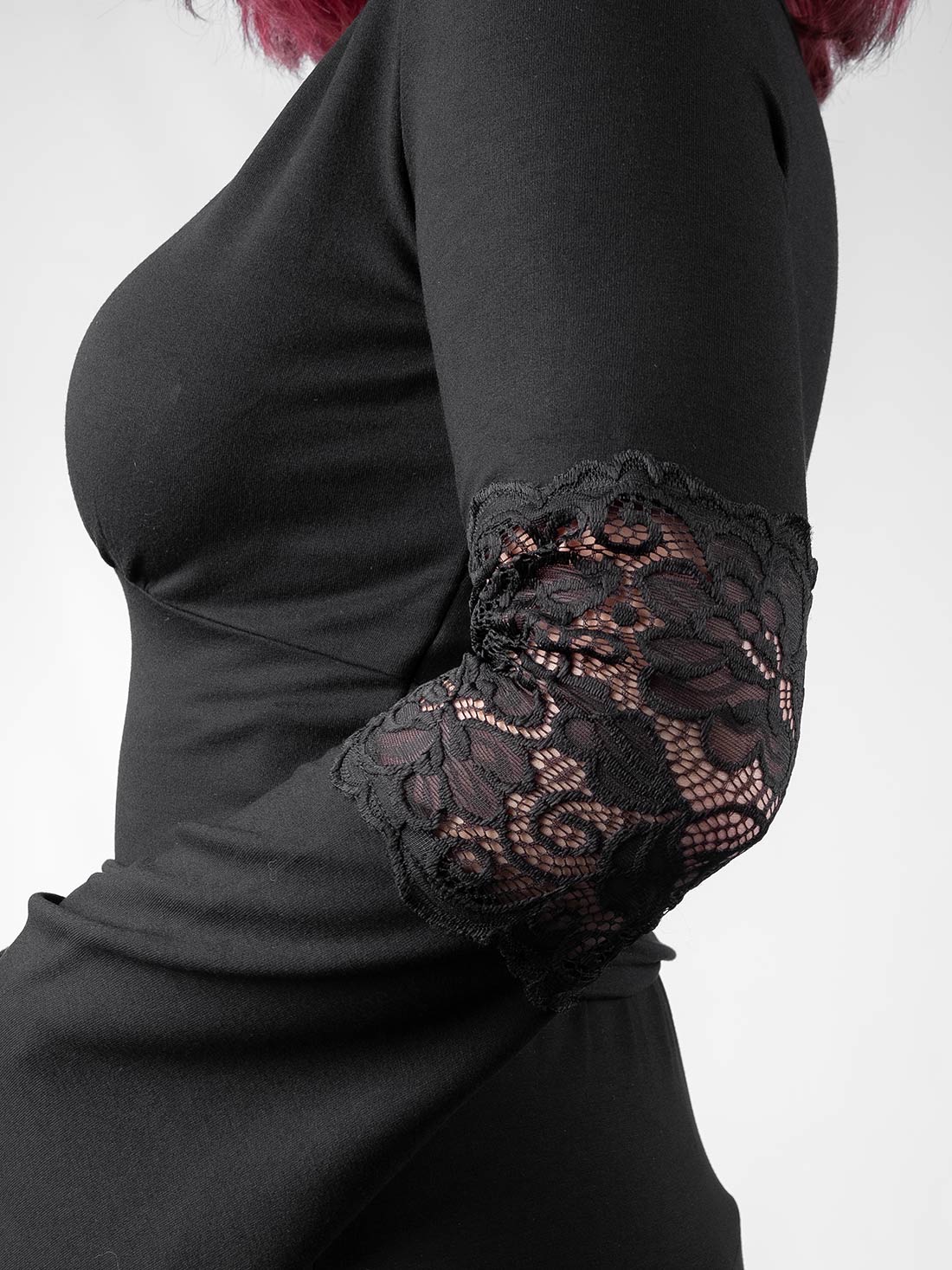 Morgana Lace Wide Sleeve Blouse