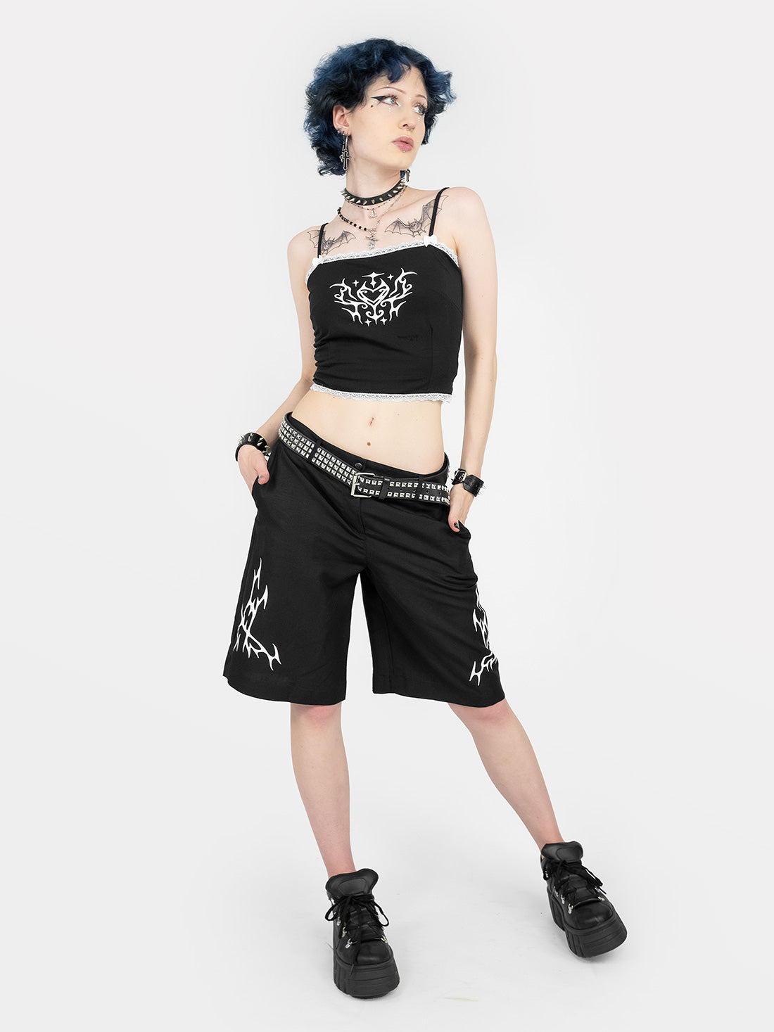 Black Absinthe Lace Top