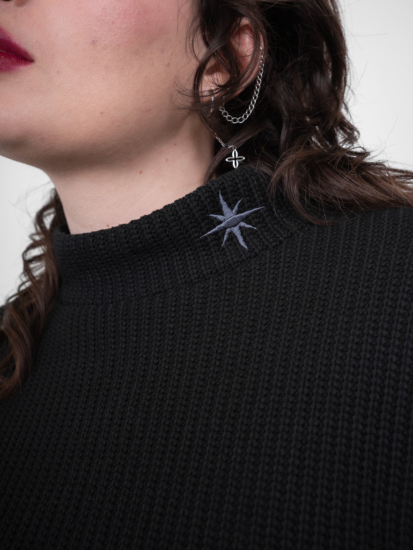 Astrid Cropped Turtleneck
