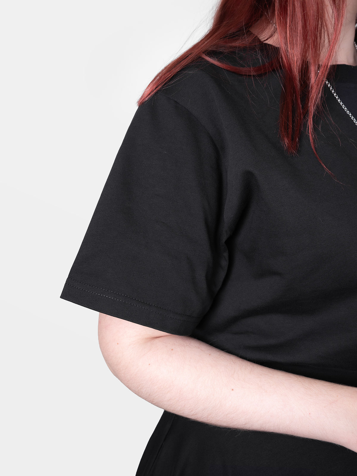 T-shirt z bawełny merceryzowanej Everform