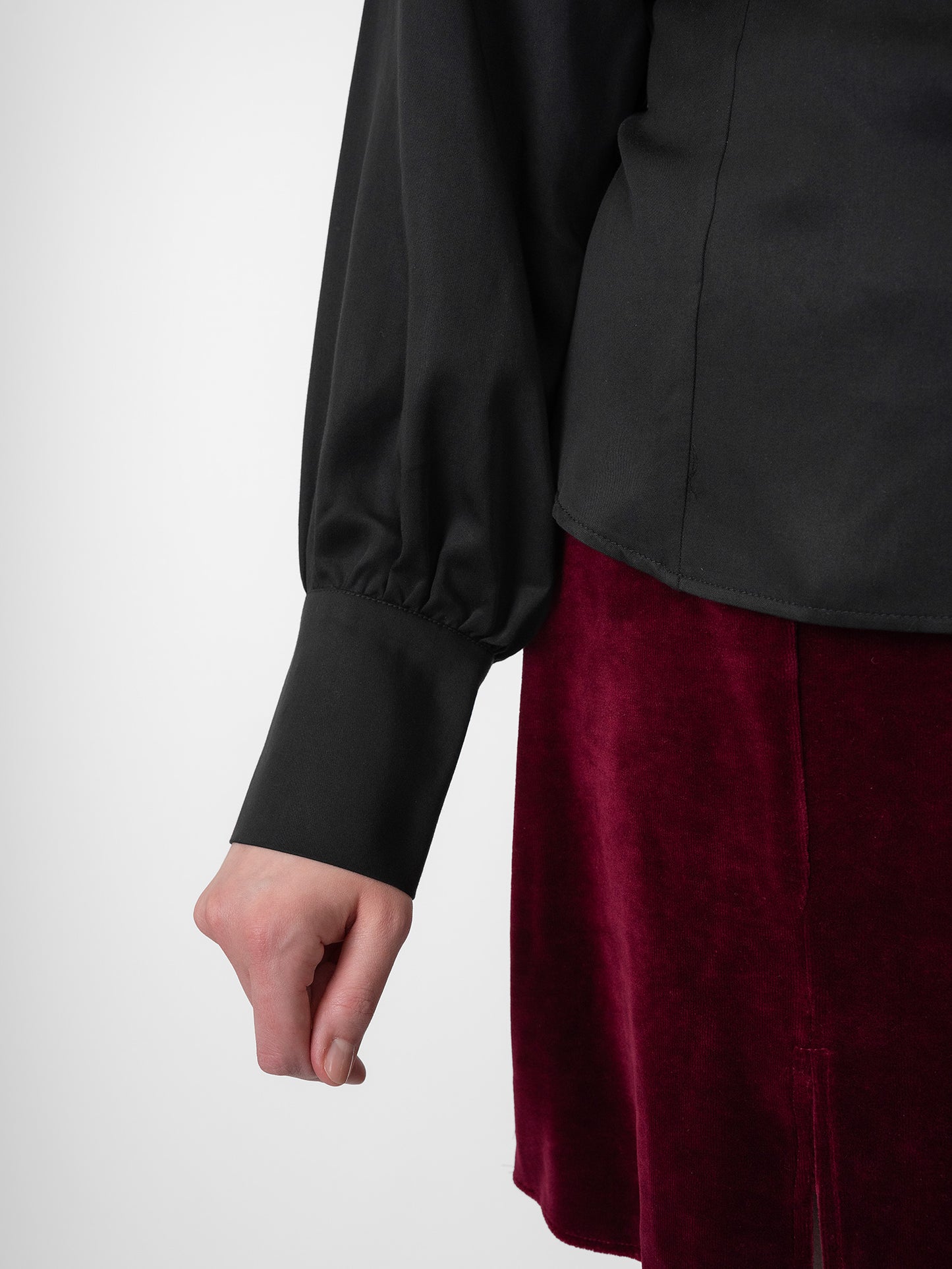 Koszula z dużym kołnierzem Rosaria