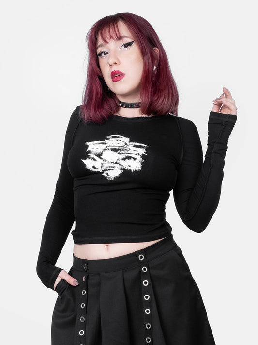 Dirtbag Eyes Blouse