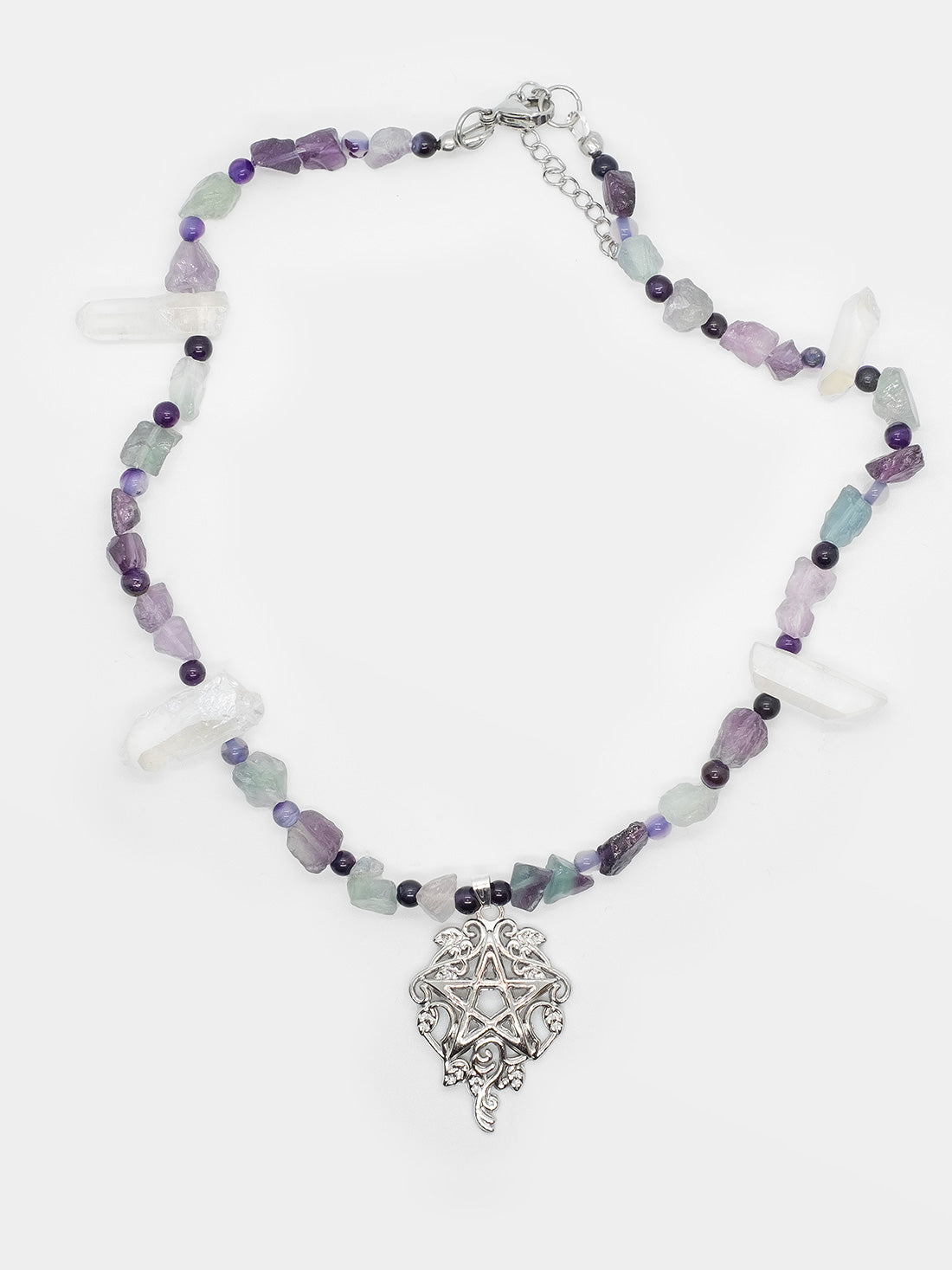 Zephyr Pentacle Gemstone Choker