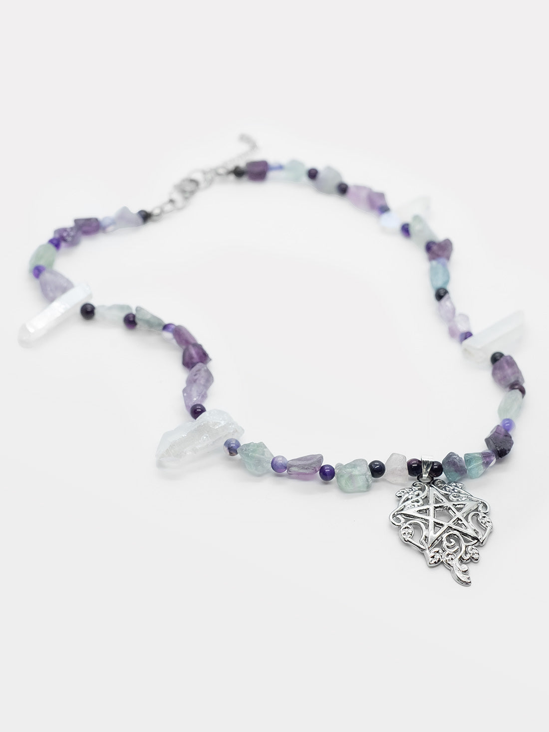 Zephyr Pentacle Gemstone Choker