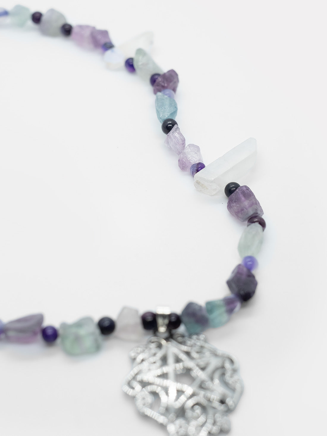 Zephyr Pentacle Gemstone Choker