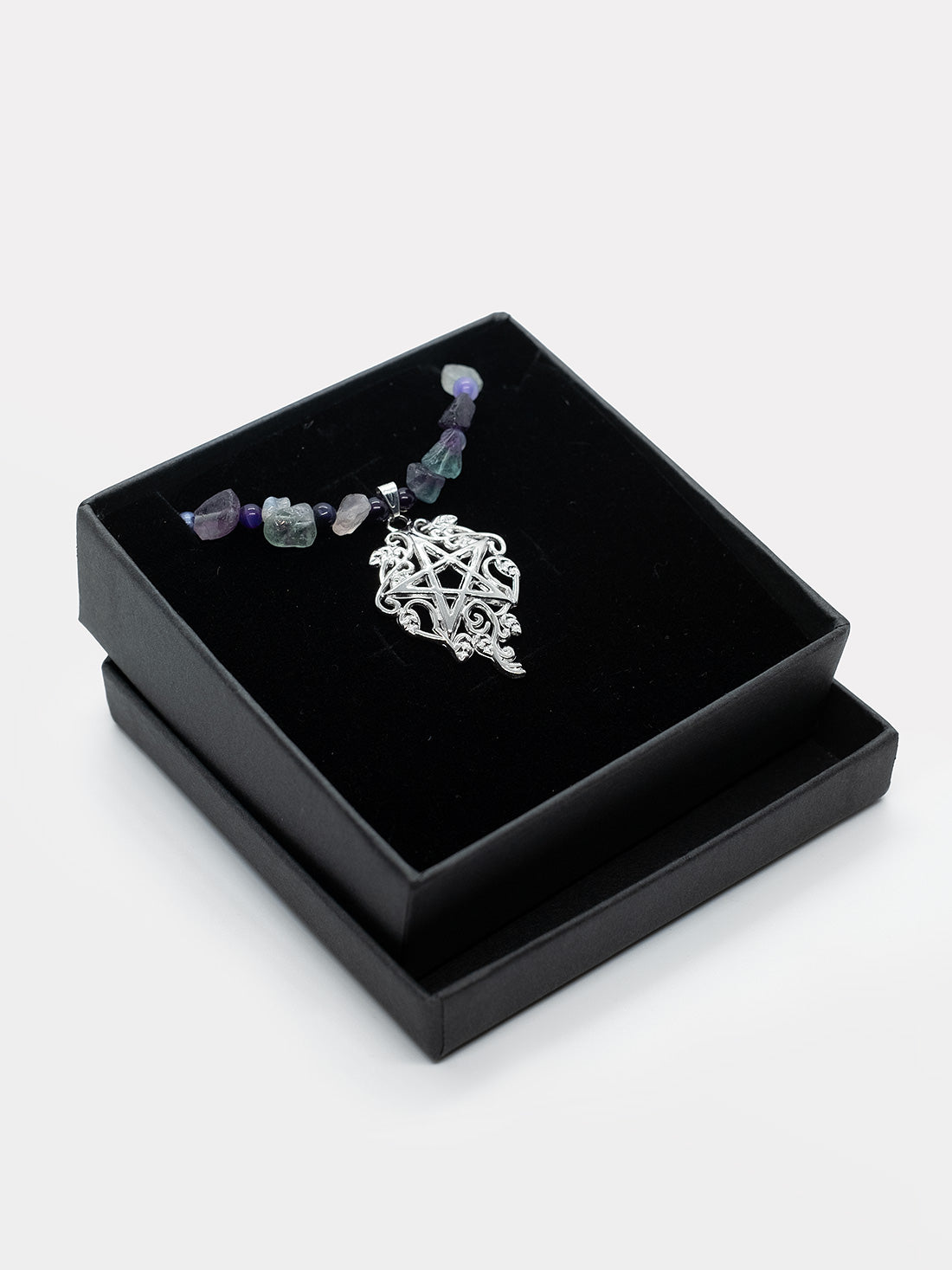 Zephyr Pentacle Gemstone Choker