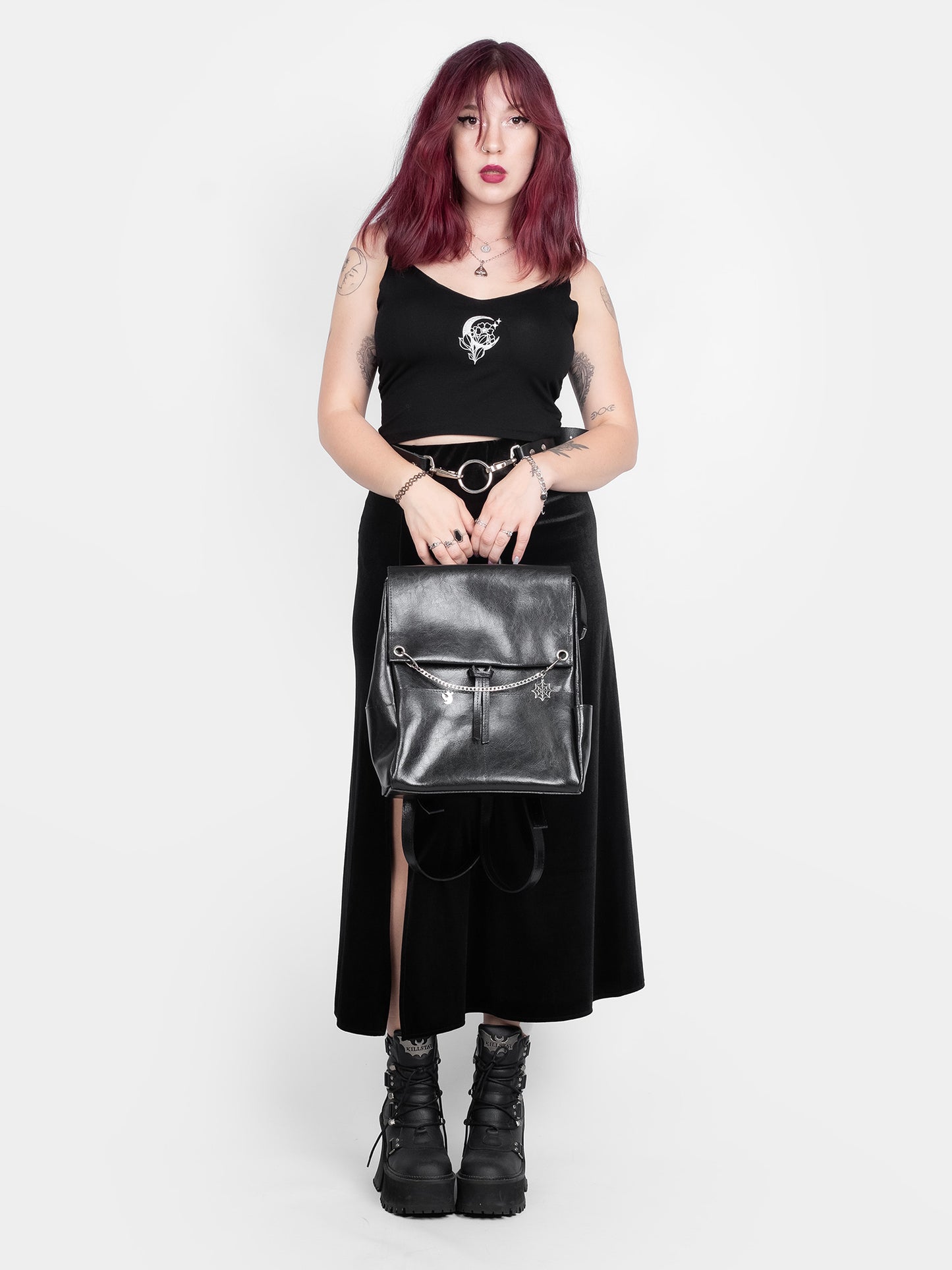 Desdemona Leather Backpack