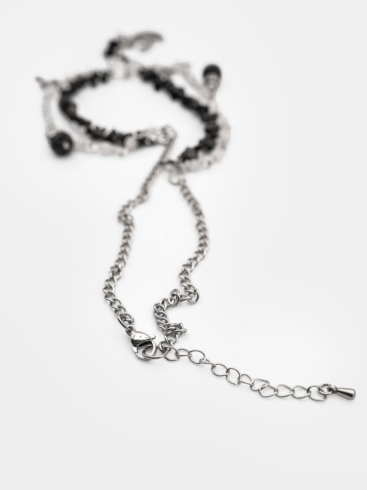 Choker z obsydianem Rowan