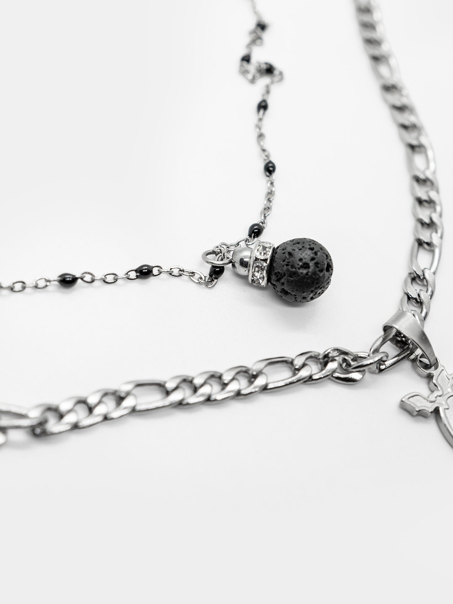 Lucien Double Bat Necklace