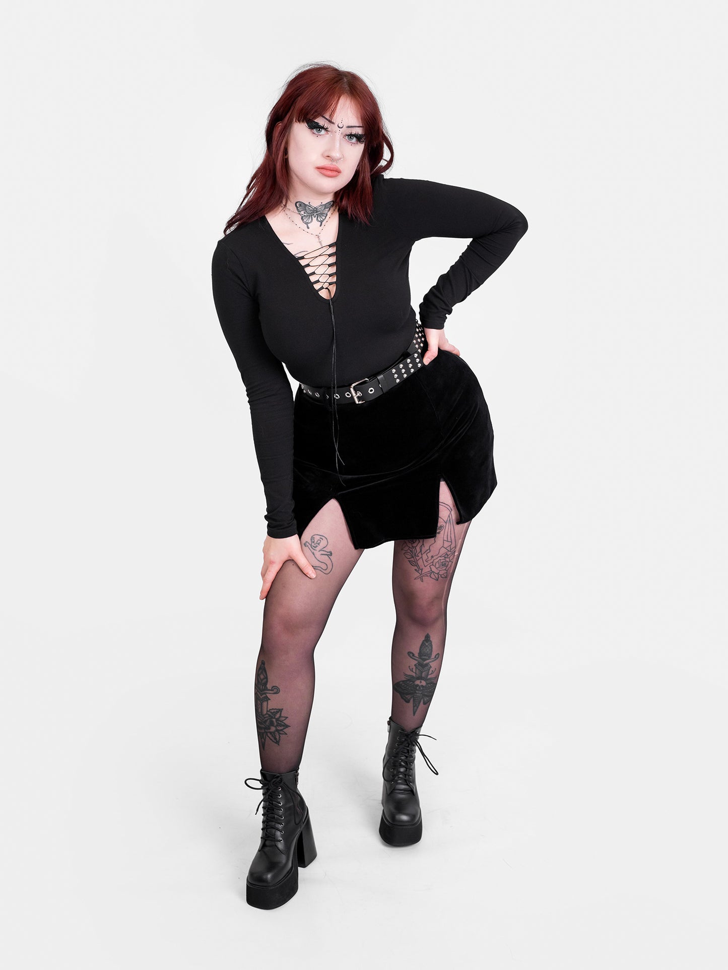 Bluzka z wiązaniem Vesper