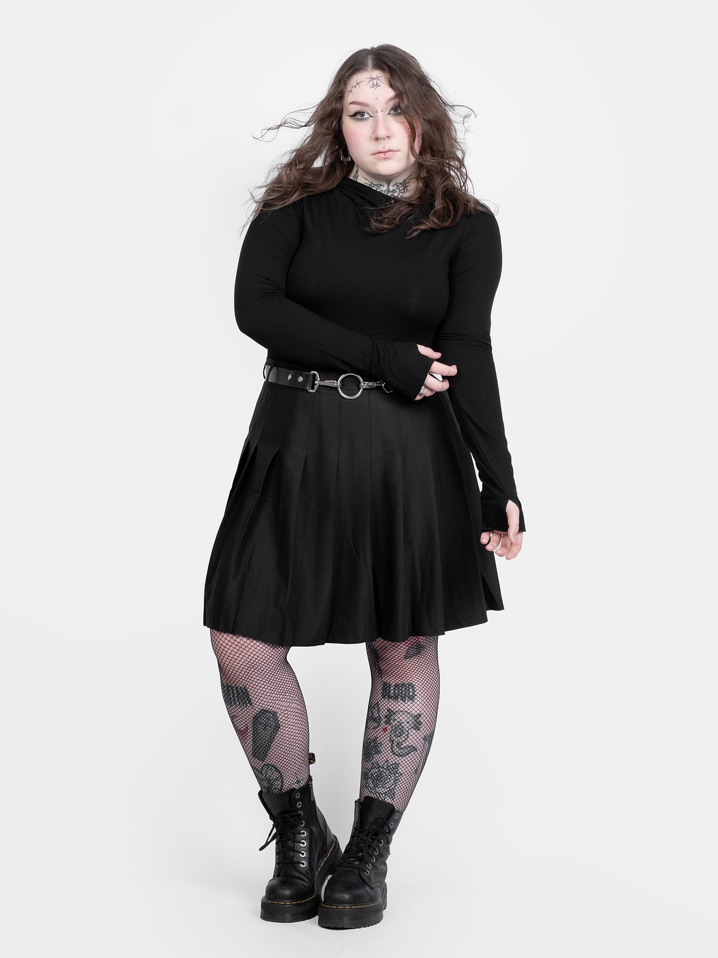 Bluzka z kapturem Noire