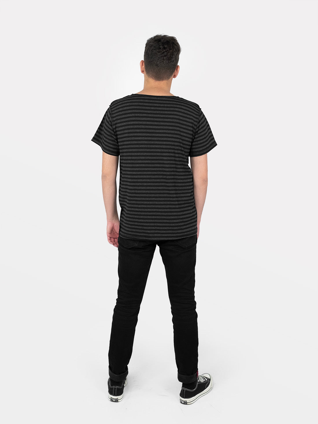 T-shirt w paski Mori