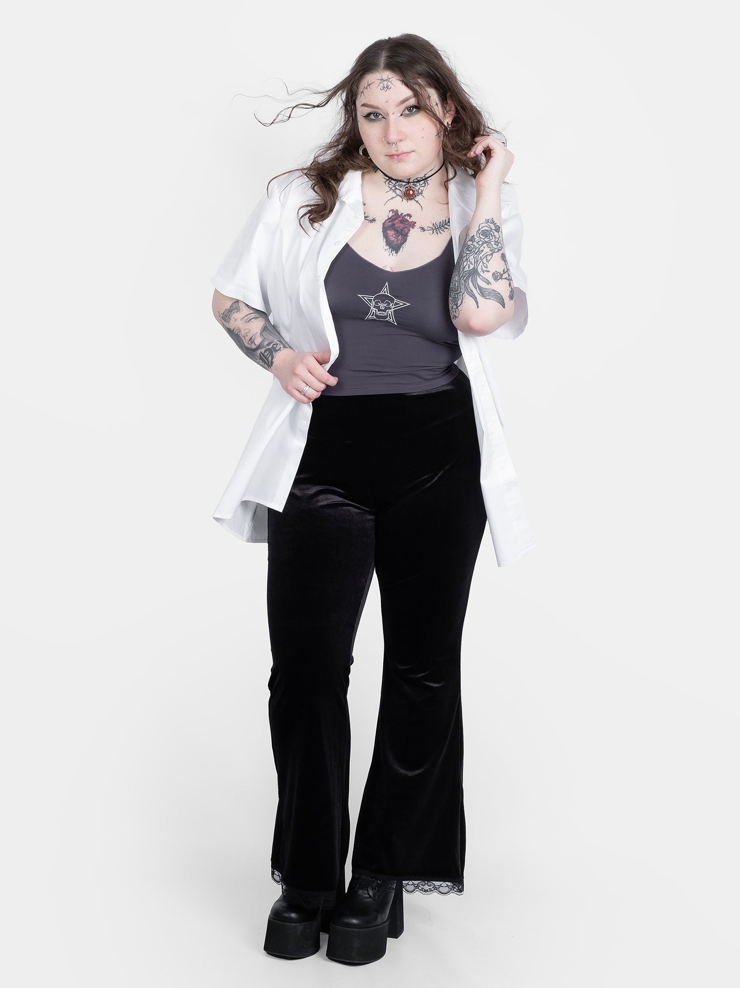 White shirt with Redemption print