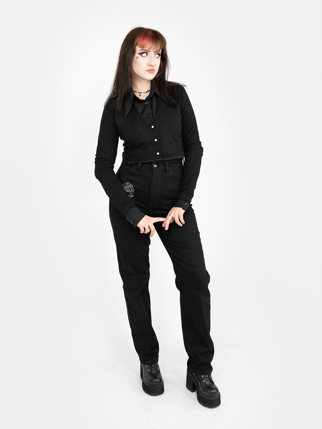 Lenzing™ Ecovero™ Dixi Cropped Cardigan