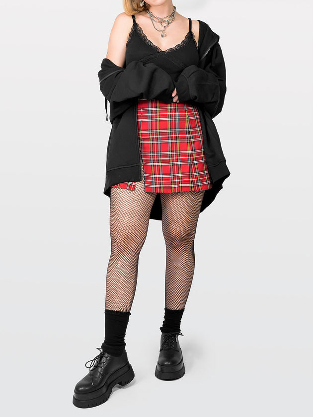 skydance-red-plaid-mini-skirt-003