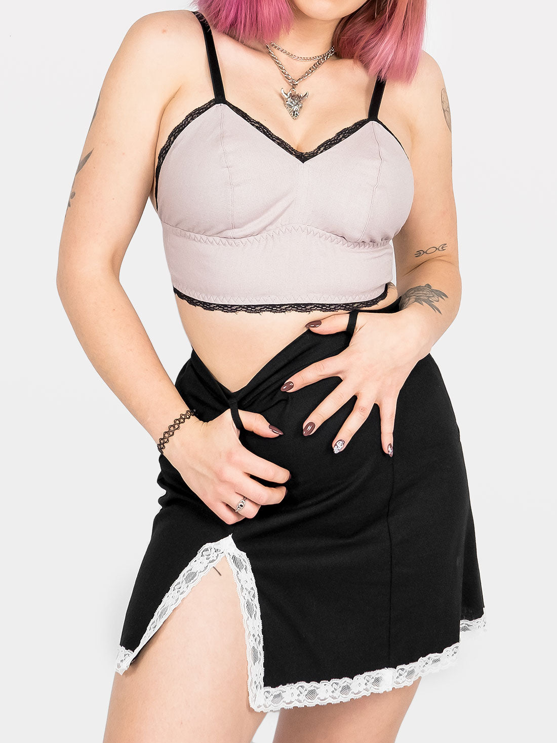 Bralet z koronką Persephone
