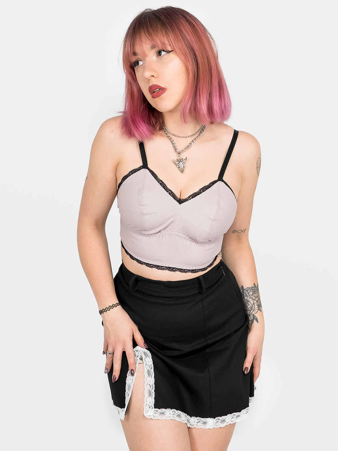 Bralet z koronką Persephone