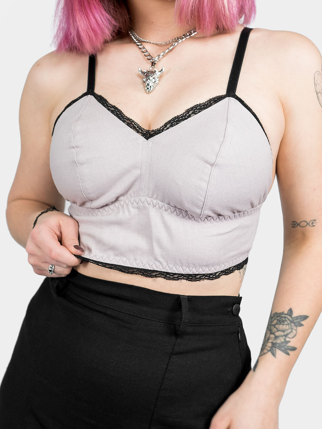 Bralet z koronką Persephone