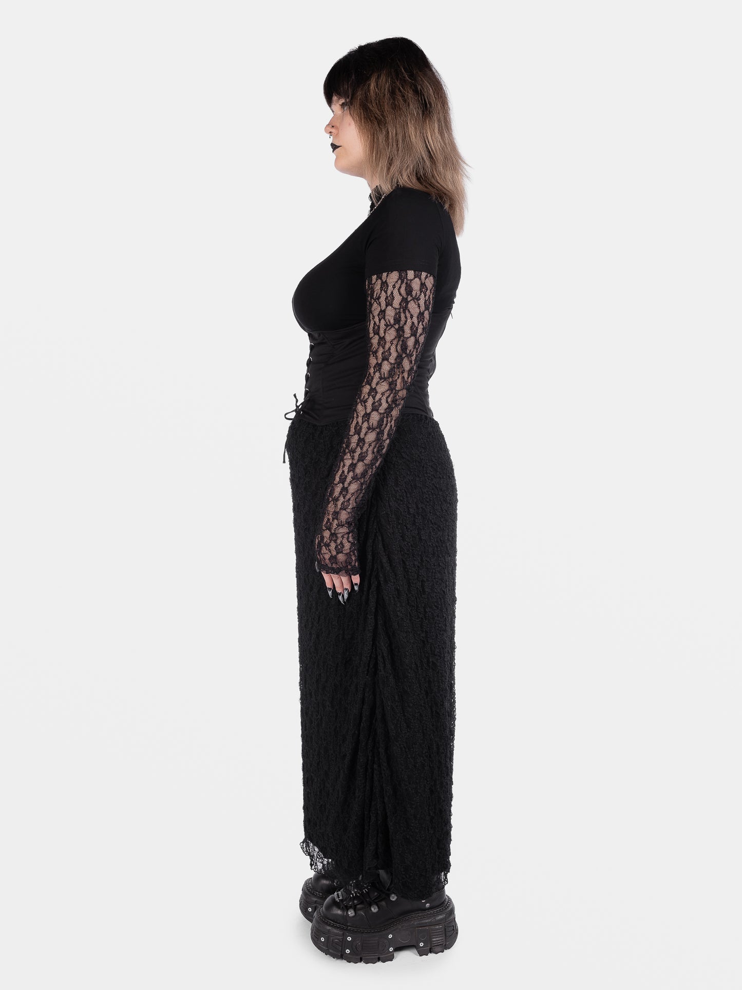 Nightsprite Long Lace Skirt