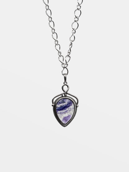 Naszyjnik z fluorytem Devoted