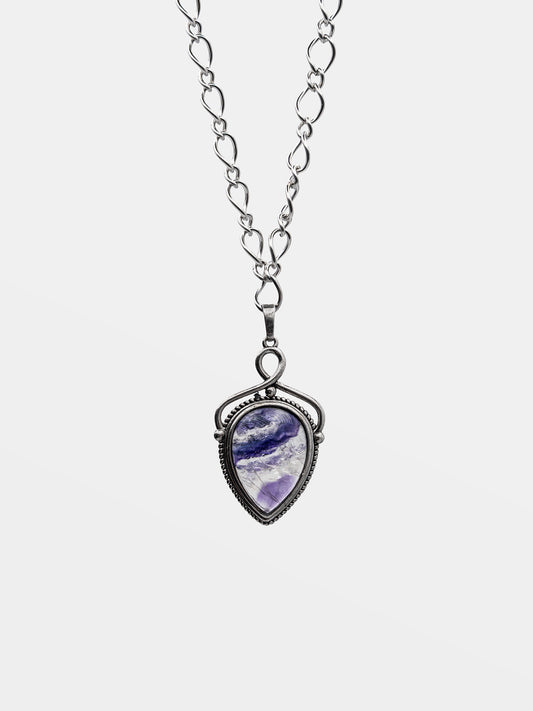 Naszyjnik z fluorytem Devoted