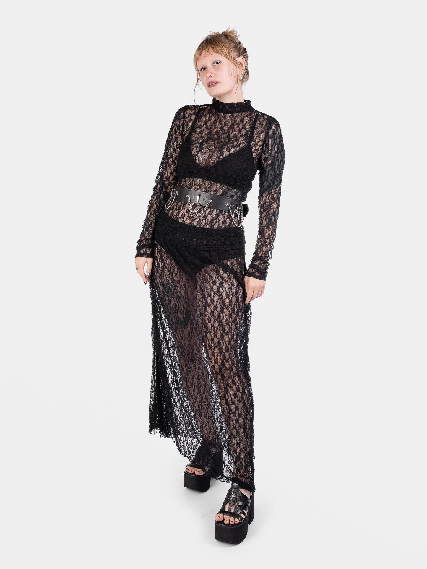 Nightsprite Long Lace Skirt