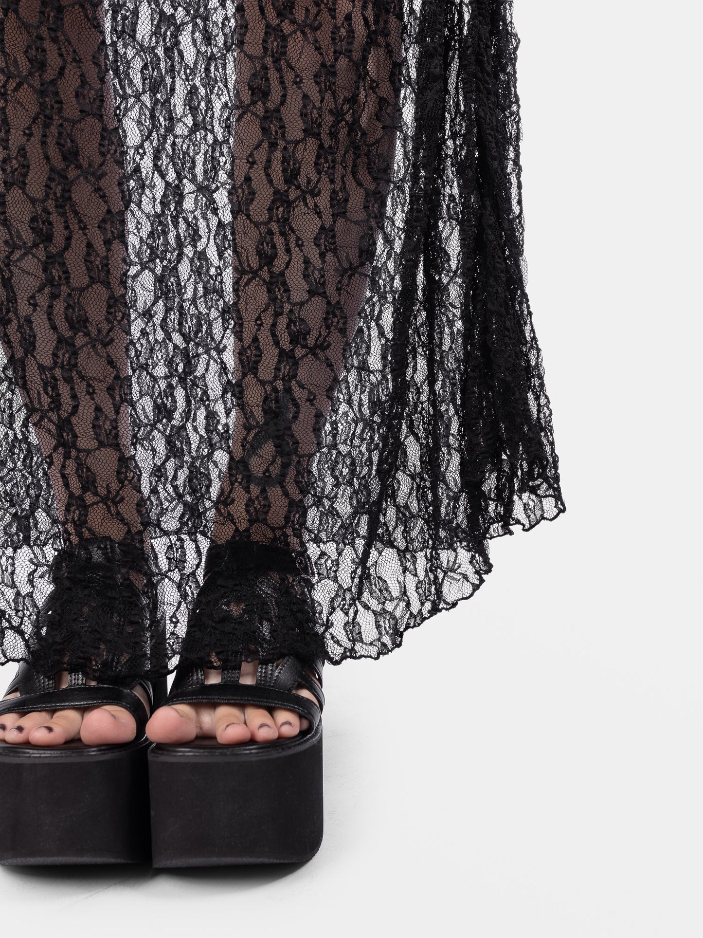 Nightsprite Long Lace Skirt