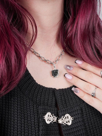 Choker z turmalinem Temper