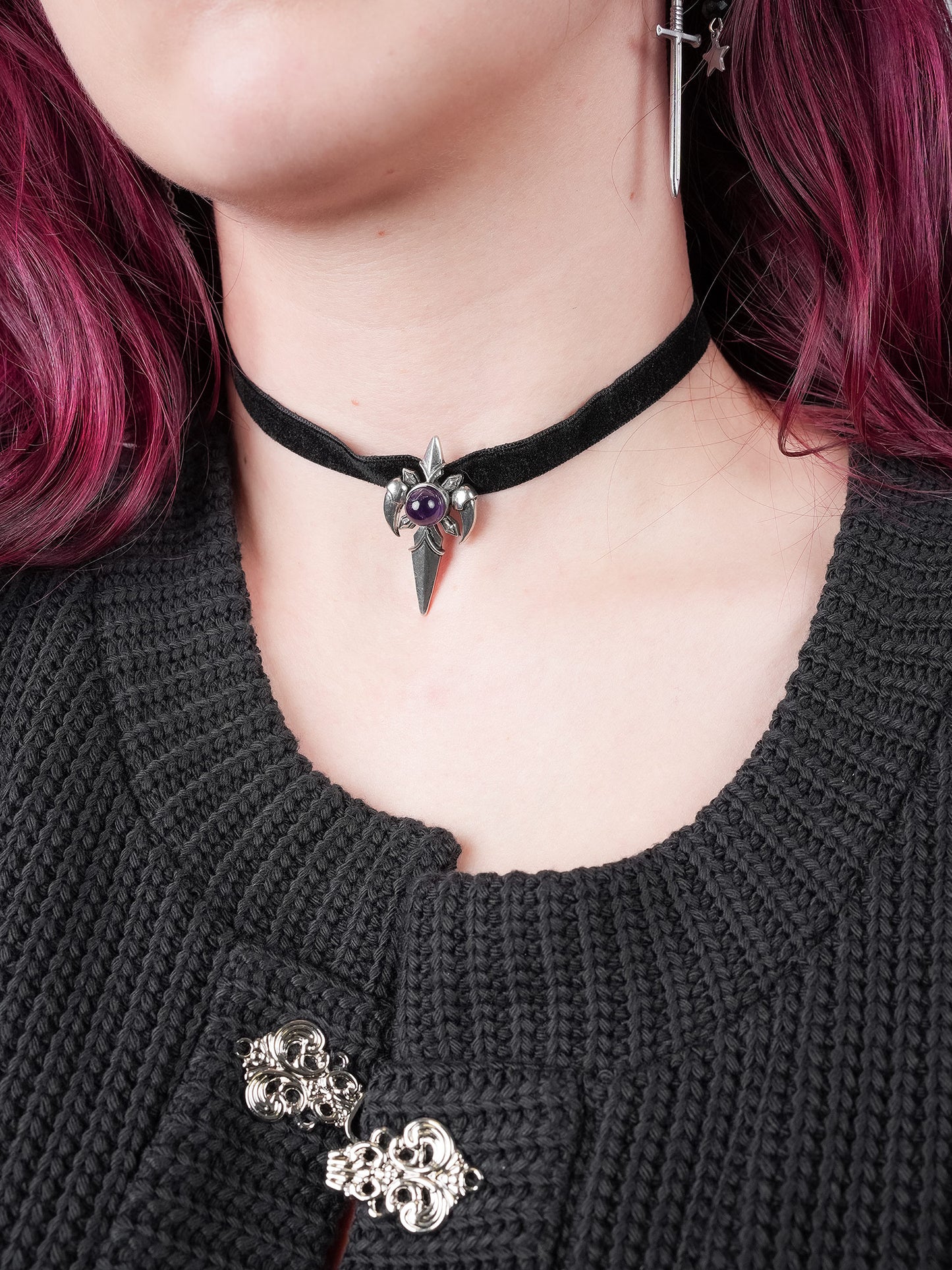 Fury Amethyst Collar