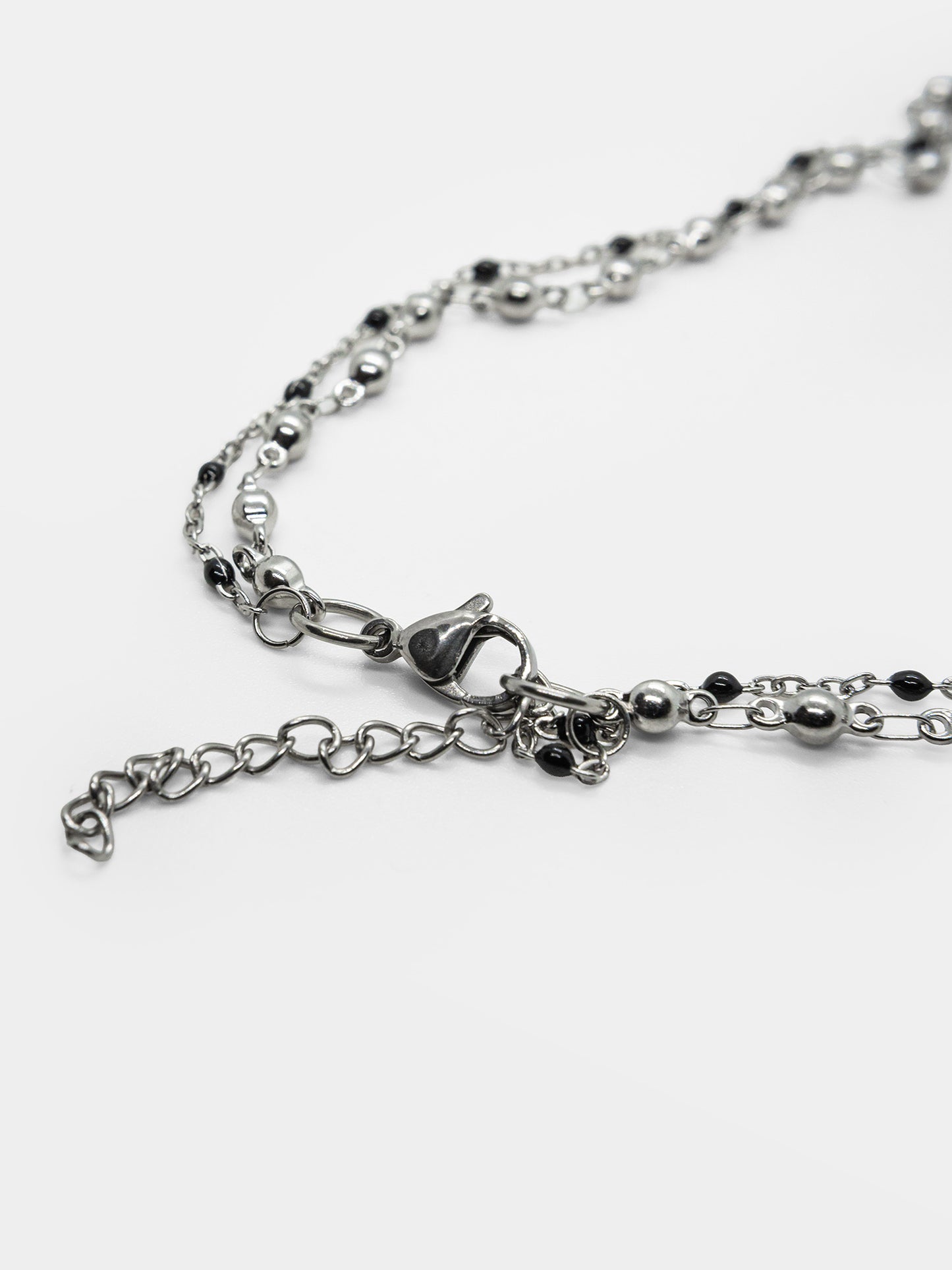 Podwójny choker z krzyżem Desolate