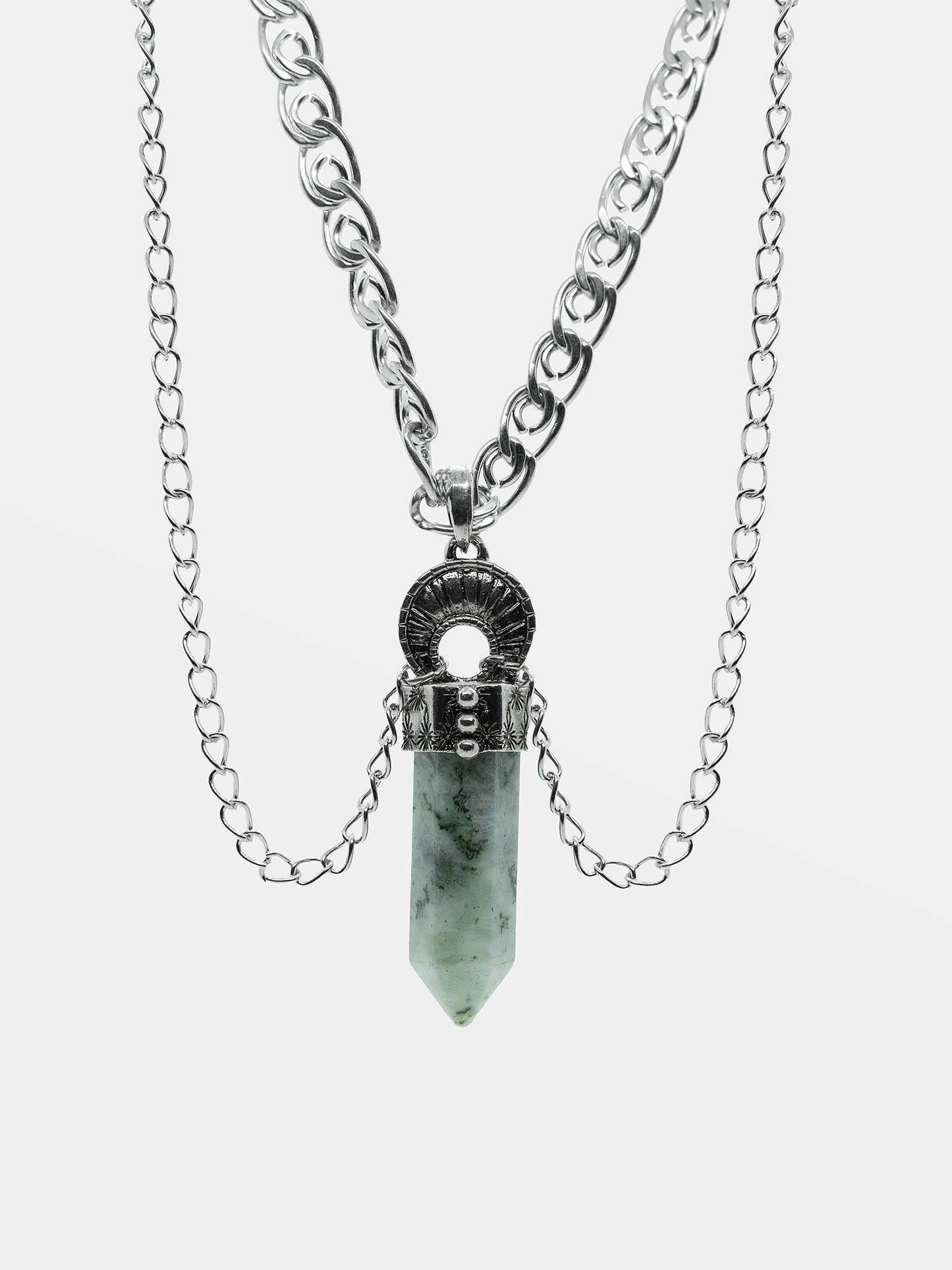 Podwójny naszyjnik z labradorytem Yukon