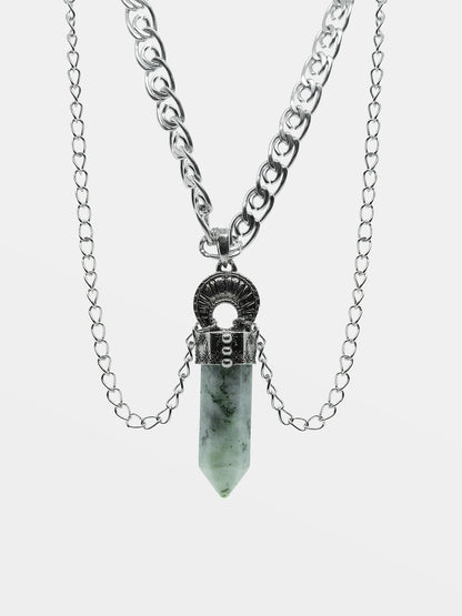 Podwójny naszyjnik z labradorytem Yukon