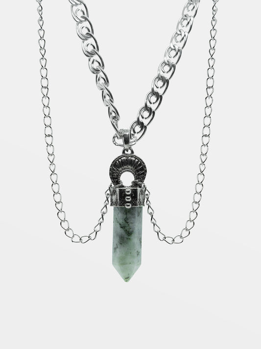 Podwójny naszyjnik z labradorytem Yukon