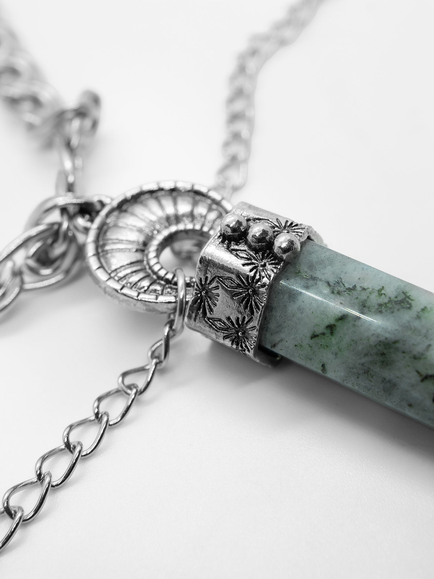 Podwójny naszyjnik z labradorytem Yukon