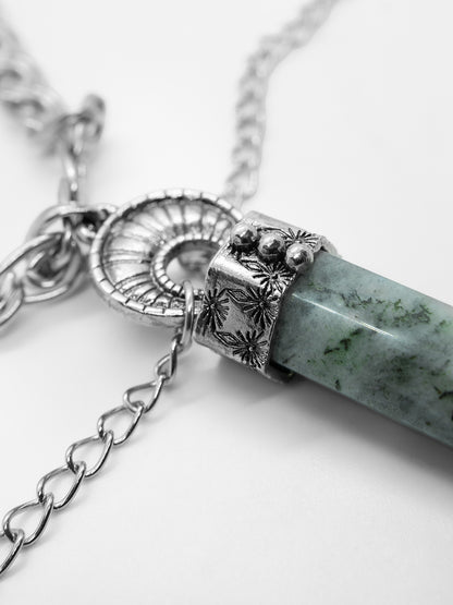 Podwójny naszyjnik z labradorytem Yukon