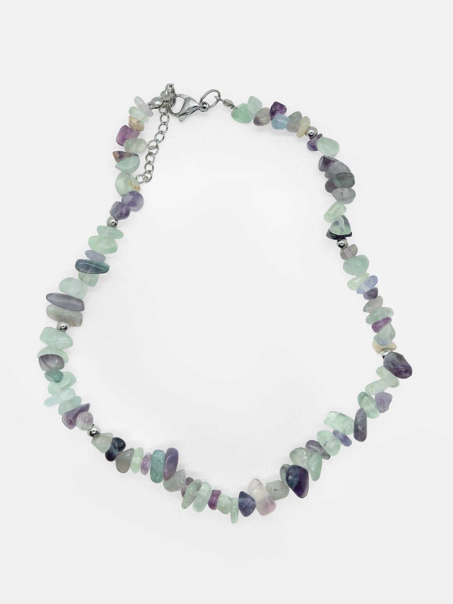 Choker z fluorytu Verbena